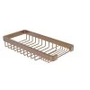 Allied Brass Rectangular Combination Shower Basket In Brushed Bronze