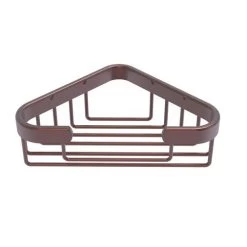 Allied Brass Corner Soap Basket In Antique Copper