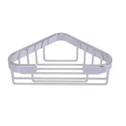 Allied Brass 1.3-in H Screw Mount Solid Brass Polished Chrome Hanging Shower Caddy