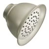 Moen Brushed Nickel 1-Spray Shower Head 2.5-GPM (9.5-LPM)