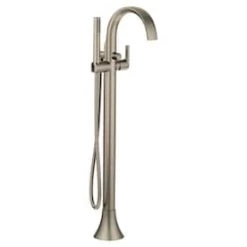 Moen Doux 1-Handle Freestanding Bathtub Faucet With Hand Shower
