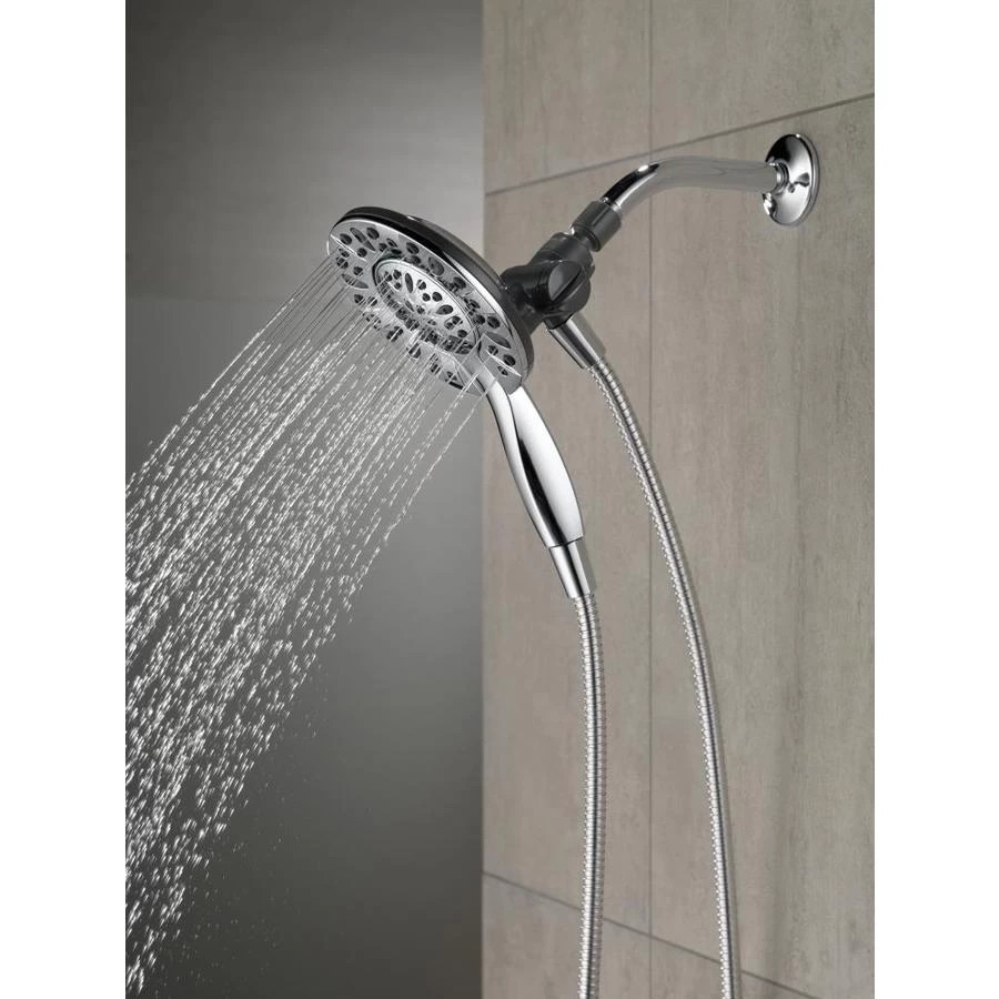 Delta Universal Showering Components Chrome 4-Spray Dual Shower Head 2.5-GPM (9.5-LPM) - Image 12