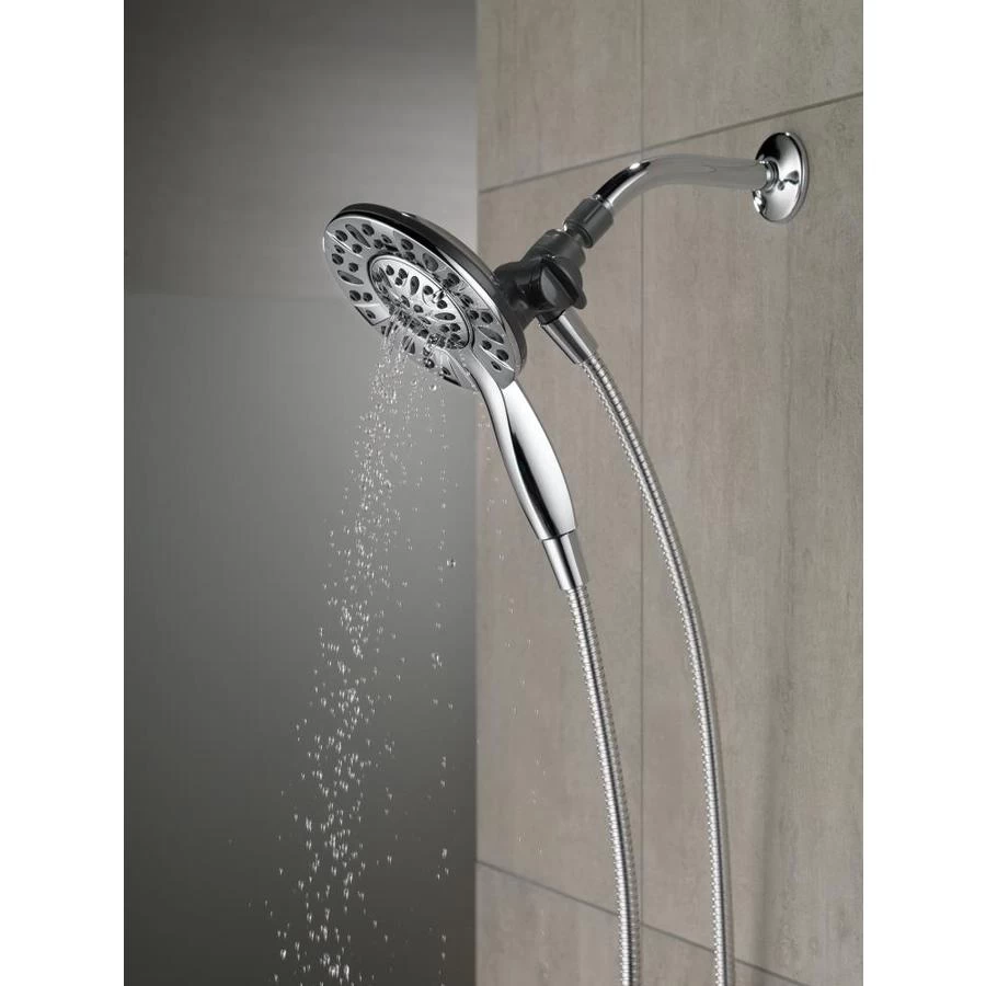 Delta Universal Showering Components Chrome 4-Spray Dual Shower Head 2.5-GPM (9.5-LPM) - Image 13