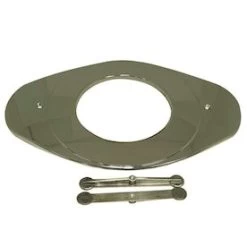 Valspar Danco 5.13-in Brushed Nickel Bathtub/Shower Deck Plate