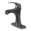 Pfister Jaida Tuscan Bronze 1-handle Single Hole WaterSense Bathroom Sink Faucet With Drain