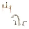 Valspar Pfister Weller 3-Hole Roman Tub Trim Only With 3-Hole Fixed Roman Tub Rough-in Valve