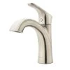 Pfister Weller Brushed Nickel 1-handle Single Hole WaterSense Bathroom Sink Faucet With Drain
