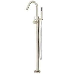 Valspar Pfister Modern Brushed Nickel 1-Handle Commercial/Residential Freestanding Bathtub Faucet