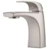 New Lower Price; Pfister Karci Spot Defense Brushed Nickel 1-Handle Single Hole WaterSense Bathroom Sink Faucet With Drain