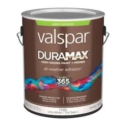 Valspar Duramax Base 1 Satin Exterior Tintable Paint (Actual Net Contents: 126-fl Oz)