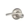 Schlage F51 Merano Merano Satin Nickel Reversible Keyed Entry Door Handle
