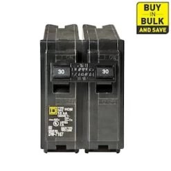 Square D Homeline 30-Amp 2-Pole Standard Trip Circuit Breaker