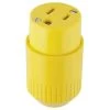 Hubbell 15-Amp-Volt Yellow 3-Wire Grounding Connector