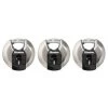 Master Lock 3-Pack 2.75-in Stainless Steel Keyed Padlock