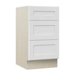 VILLA BATH By RSI Sanabelle 18-in W X 33.5-in H X 21.5-in D 3-Drawer Freestanding Cabinet Banks