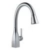 Mateo Single-Handle Pull-Down Sprayer Kitchen Faucet With ShieldSpray Technology In Arctic Stainless