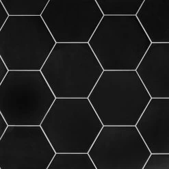 Opal Black Porcelain Tile