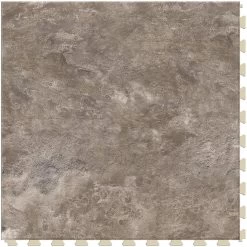 Perfection Floor Tile Stonecraft Collection Atlantic Slate/Satin 20-in X 20-in Water Resistant Interlocking Luxury Flooring (16.7-sq Ft)