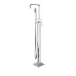 Valspar ANZZI Victoria Series 2-Handle Freestanding Bathtub Faucet With Hand Shower (Valve Included)