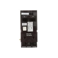 20 Amp Double Pole Type QPF2 GFCI Circuit Breaker