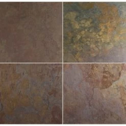 MSI Peacock 12 In. X 12 In. Gauged Slate Floor And Wall Tile (10 Sq. Ft. / Case)