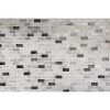 Daltile Snow Illusion 2-5/8 In. X 12 In. Marble Decorative Accent Wall Tile (0.2188 Sq. Ft./ Piece)