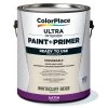 ColorPlace ULTRA Interior Paint & Primer, Whitecliff Beige, Satin, 1 Gallon