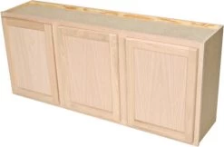 Quality One™ 54" X 24" Unfinished Oak Laundry Wall Cabinet