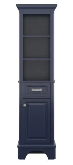 Foremost® Williamson 18"W X 67-1/2"H Aegean Blue Linen Cabinet