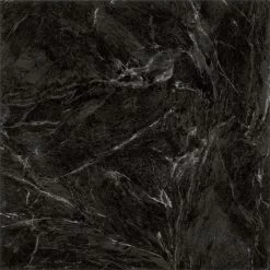 TrafficMASTER Black Marble 12 In. X 12 In. Peel And Stick Vinyl Tile (30 Sq. Ft. / Case)