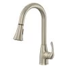 Sterling Single-Handle Pull-Down Sprayer Kitchen Faucet In Brushed Nickel