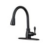 Canton Single-Handle Pull-Down Sprayer Kitchen Faucet In Tuscan Bronze