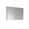 40 In. W X 26 In. H X 5 In. D Framed Recessed Or Surface-Mount Bathroom Medicine Cabinet