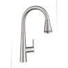Edgewater Single-Handle Pull-Down Sprayer Kitchen Faucet With SelctFlo In Stainless Steel