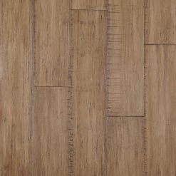 Home Decorators Collection Hand Scraped Strand Woven Hazelnut 3/8 In. T X 5.20 In. W X 36.02 In. L Click Lock Bamboo Flooring (26.00 Sq. Ft./ Case)