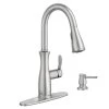 Nellis Single-Handle Pull-Down Sprayer Kitchen Faucet With Reflex And Power Clean In Spot Resist Stainless