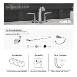 KOHLER Vibrant Brushed Nickel Shower Arm And Flange