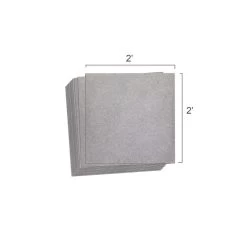 WarmlyYours CeraZorb 2 Ft. X 2 Ft. Insulating Synthetic Cork Underlayment (Pack Of 12 Sheets)