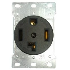 Utilitech Black 30-Amp Round Industrial Dryer