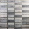 Turbine Industrial Glass Gray 4x12 Ceramic Wall Tile