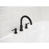 Valspar Jacuzzi Duncan 2-Handle Deck Mount Roman Bathtub Faucet (Valve Included)