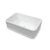 Bante Duo 31-in X 18.8-in White Single Bowl Undermount Apron Front/Farmhouse Residential Kitchen Sink