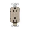 Legrand Radiant Nickel 15-Amp Decorator Tamper Resistant GFCI Residential/Commercial Outlet