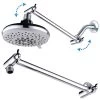HotelSpa 0.5-in Chrome Shower Shower Arm Mount
