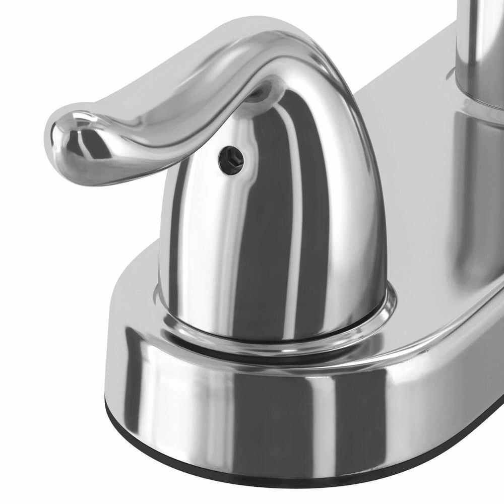 Constructor 2-Handle Standard Kitchen Faucet With Side Sprayer In Chrome - Image 5