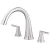 Valspar Jacuzzi Lauren 2-handle Commercial/Residential Deck Mount Roman Bathtub Faucet