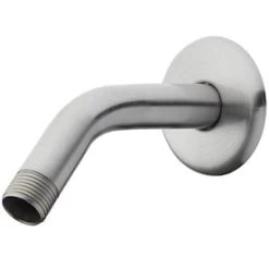 AquaSource 0.5-in Brushed Nickel Shower Arm And Flange