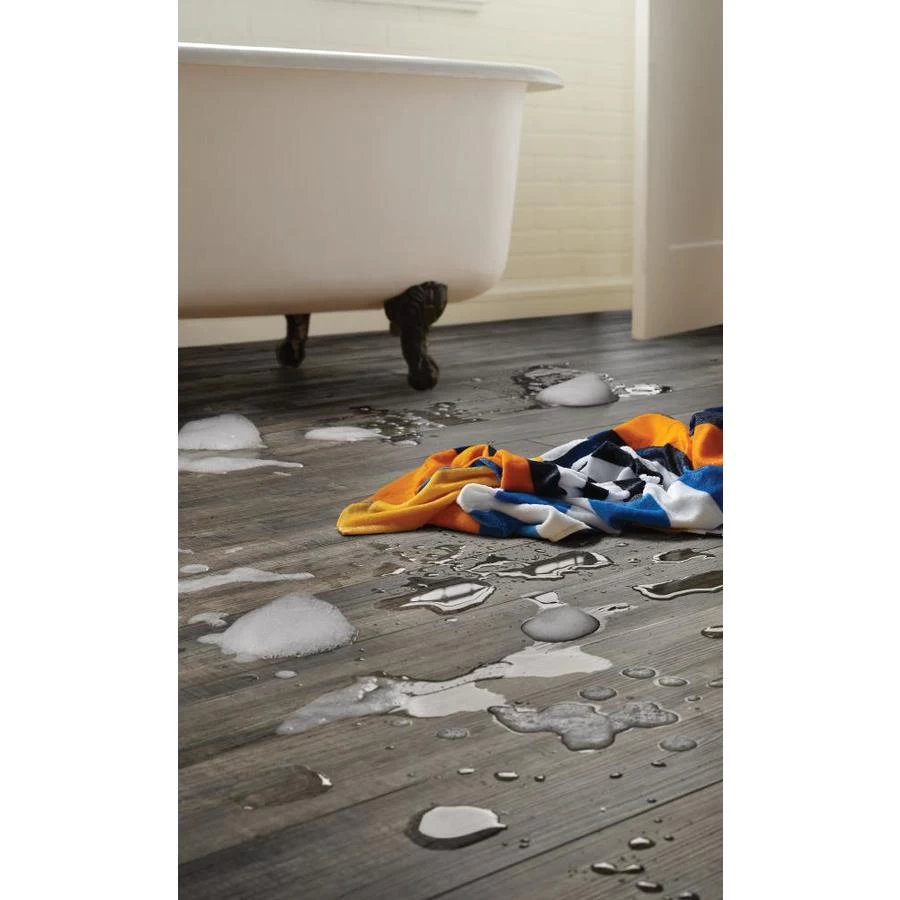 SMARTCORE 11-Piece 5-in X 48.03-in Monroe Oak Luxury Vinyl Plank Flooring - Image 12