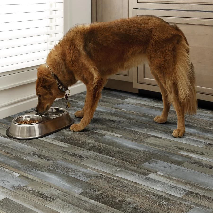 SMARTCORE 11-Piece 5-in X 48.03-in Monroe Oak Luxury Vinyl Plank Flooring - Image 5