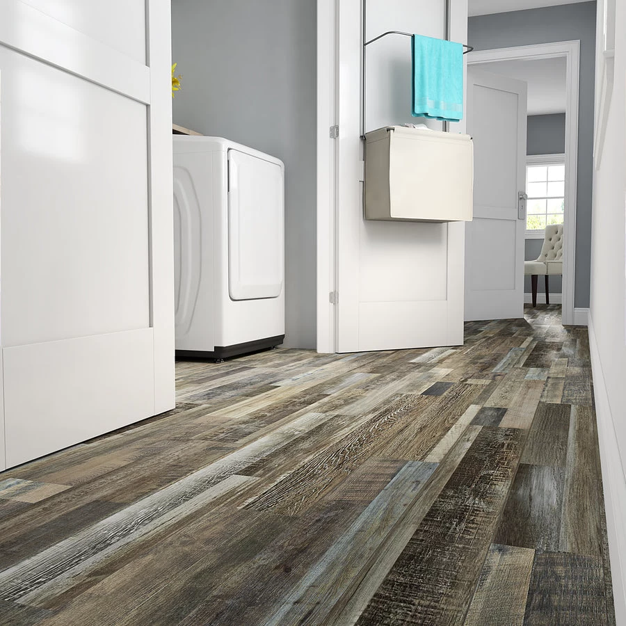 SMARTCORE 11-Piece 5-in X 48.03-in Monroe Oak Luxury Vinyl Plank Flooring - Image 4